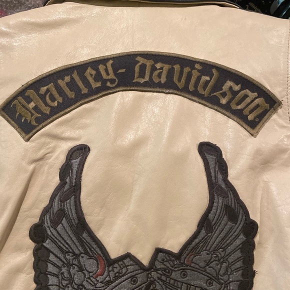 Harley Davidson Leather Jacket size Med - Picture 8 of 8